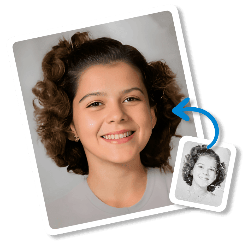 Restored photo example